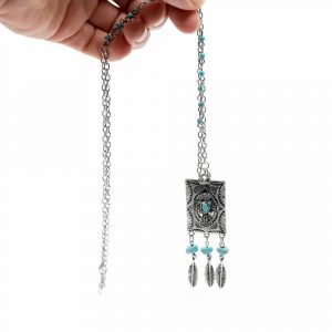 Bohemian Necklace with Amulet