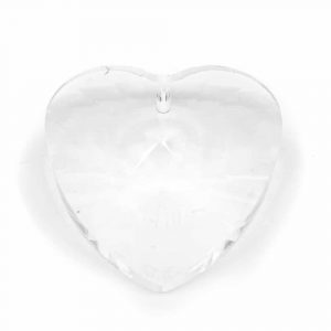 Rainbow Crystal Heart shape (40 mm)