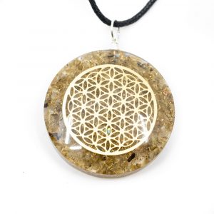 Orgon Pendant Flower of Life - Labradorite