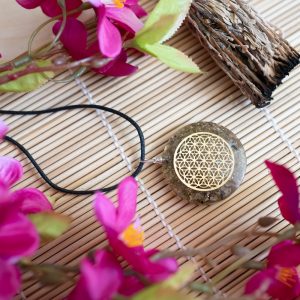 Orgon Pendant Flower of Life - Labradorite