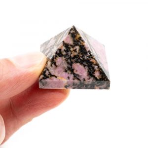 Pyramid Gemstone Rhodonite (25 mm)