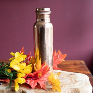 Spiru Copper Water Bottle Mandala Etched - 900 ml