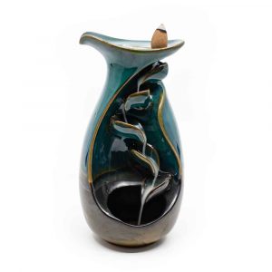 Backflow Incense Waterfall Porcelain - Vase