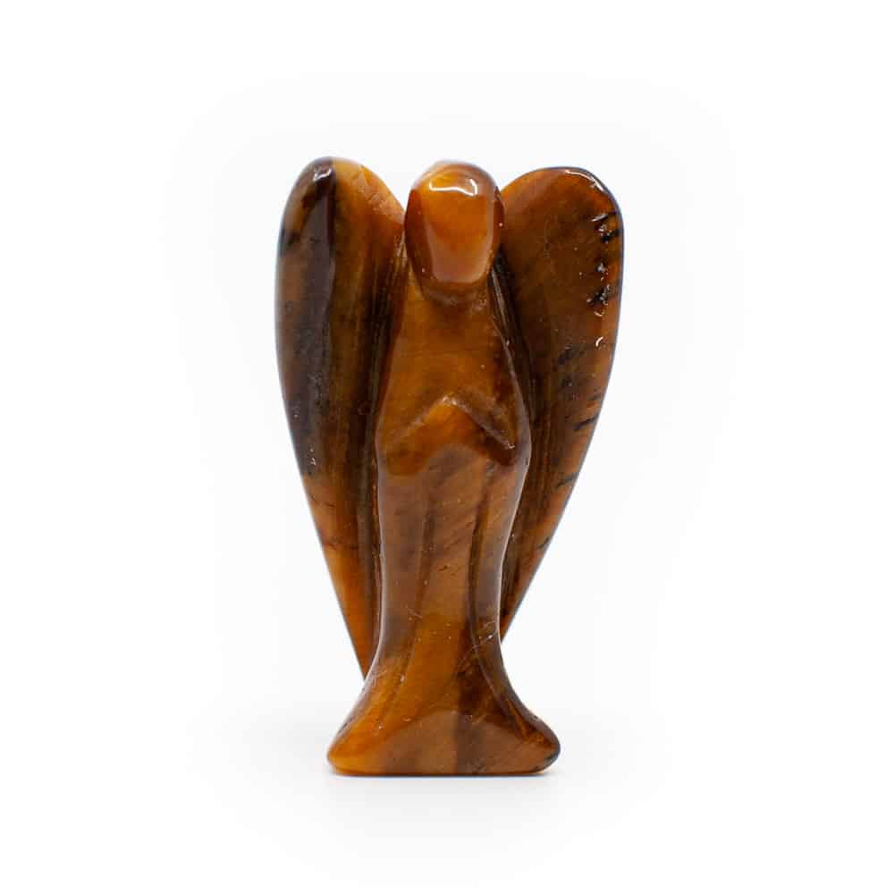 Standing Angel Tiger Eye (35 mm)