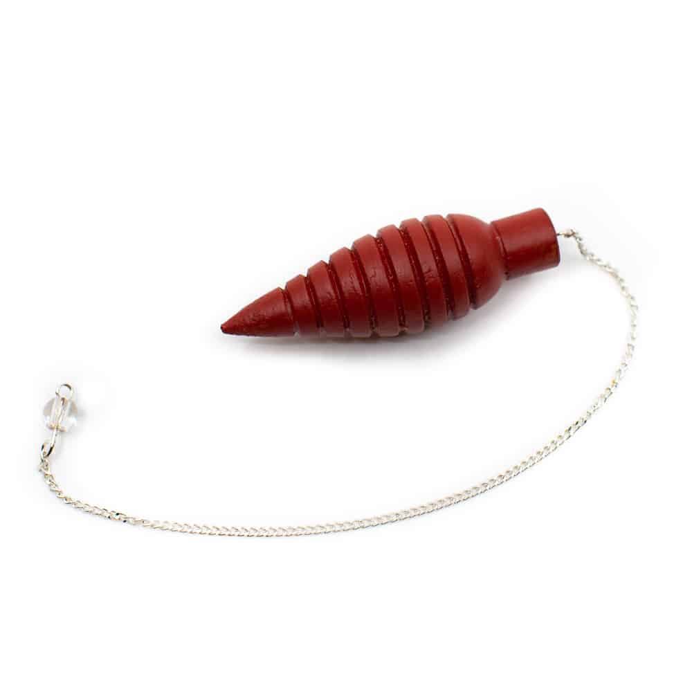 Wooden Pendulum Brown-red Rocket