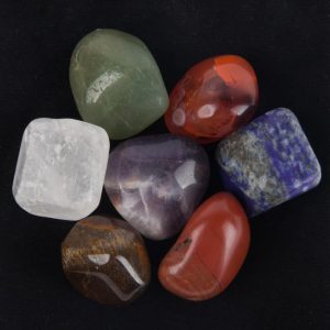 7 Chakra Drum Stones Set