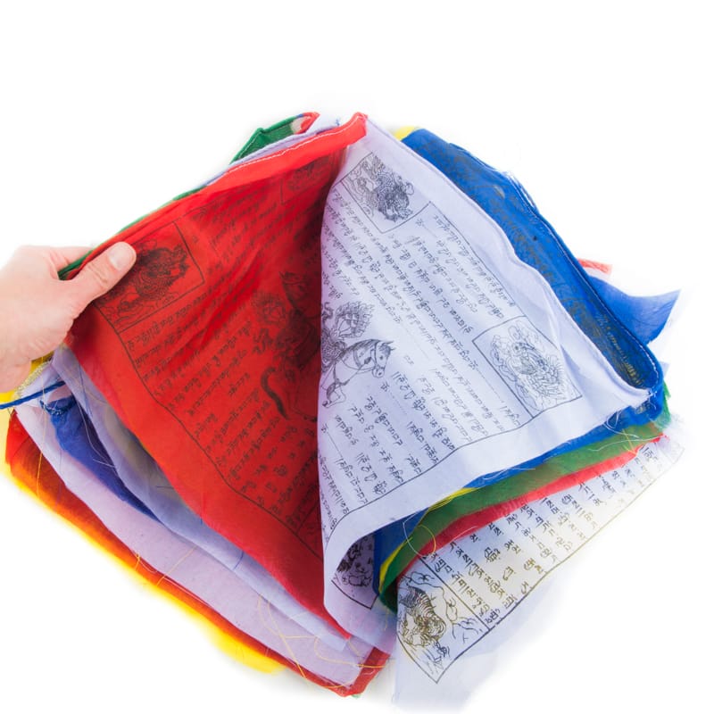Prayer Flags Tibetan Large (25 flags - 8 metres long)
