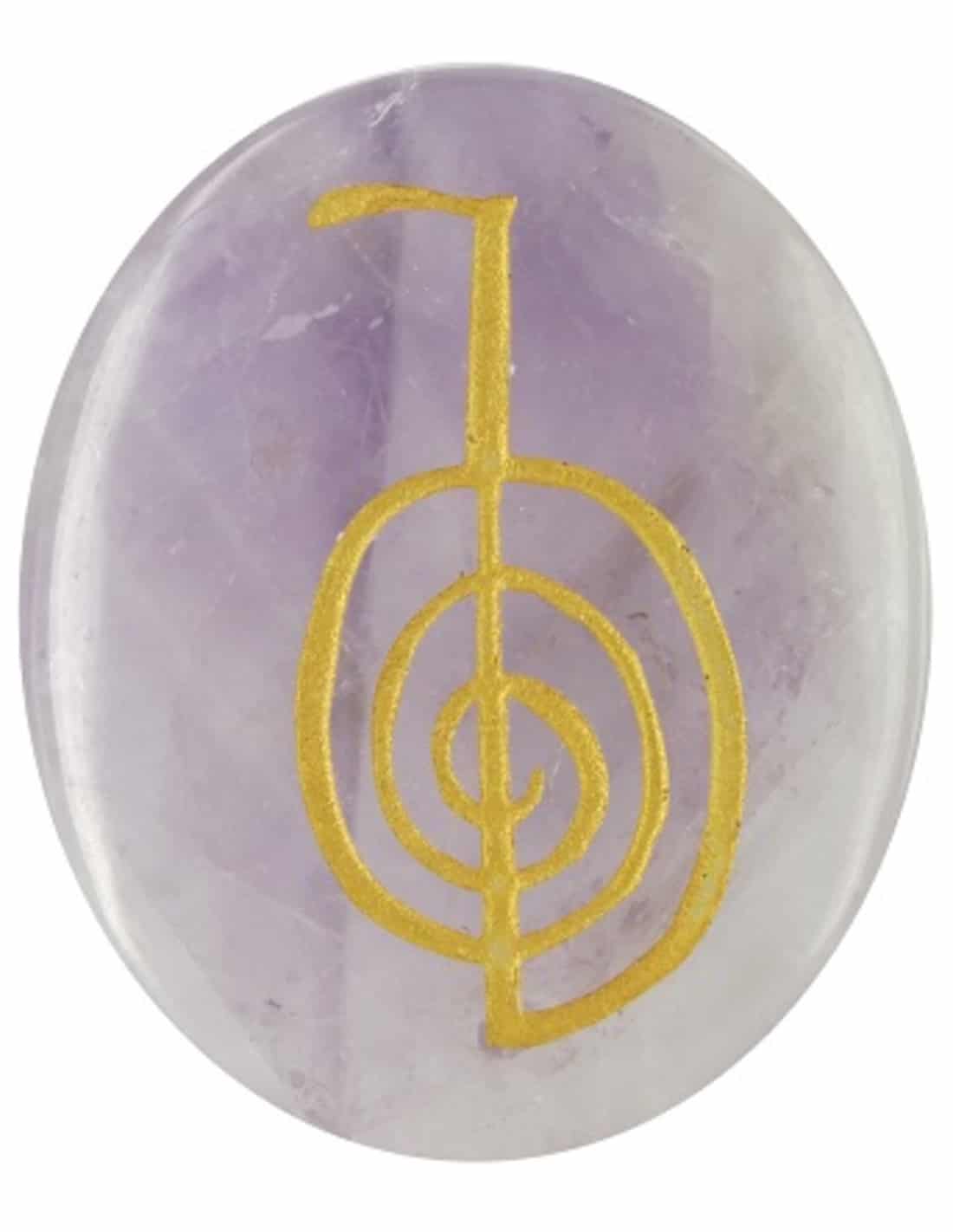 Reiki Stone Amethyst Cho-Ku-Rei