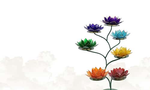 Chakra Candle Holder