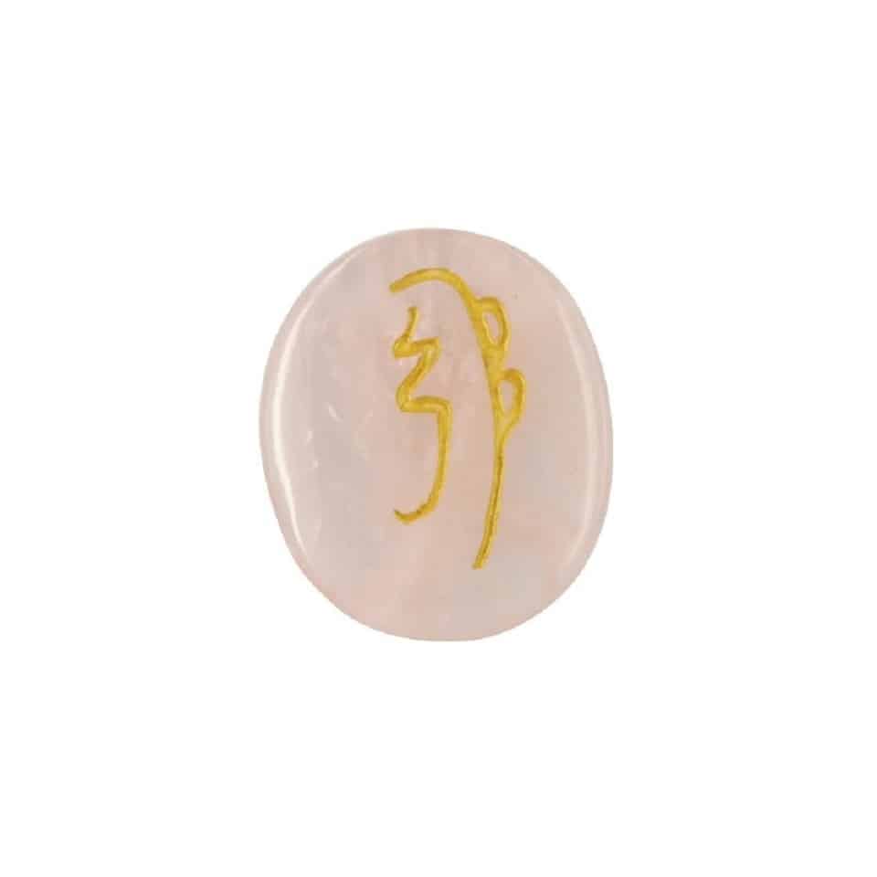 Reiki Stone Rose Quartz Sei-He-Ki