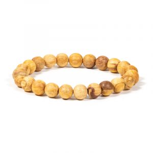Palo Santo Bracelet Round Beads M Elastic