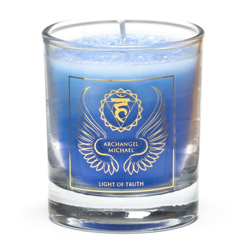 Votive Scented Candle Archangel Michael Chakra 5