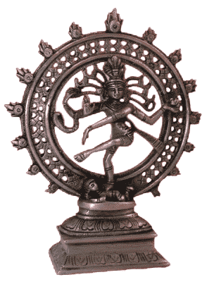 Shiva Nataraj Brass Single-colour - 20 Cm