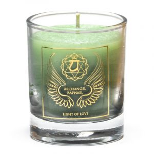Votive Scented Candle Archangel Raphael Chakra 4