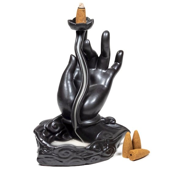 Backflow Waterfall Incense Burner Lotushand