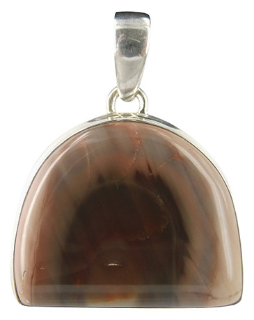 Jasper Polychrome Pendant in Silver Model 3