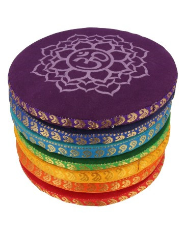Singing Bowl Cushion Set Chakra 14,5 cm
