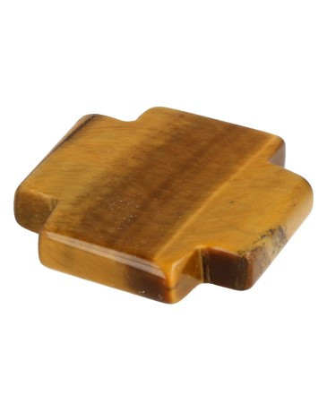 Tiger Eye Magnet Cross