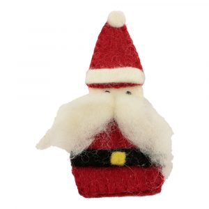 Felt Pin Santa Claus