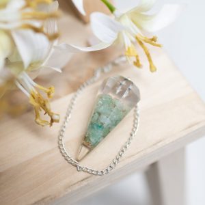 Pendulum Orgon - Green Aventurine