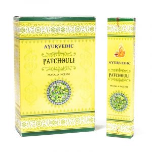 Ayurvedic Masala Incense Patchouli Premium (12 boxes)