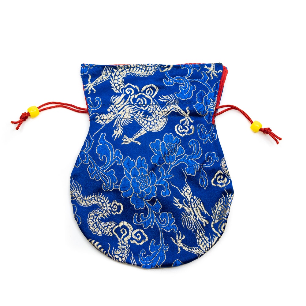 Brocade Bag Handmade - Dark Blue