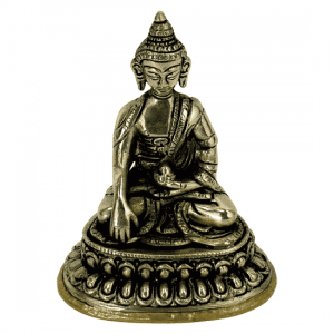 Little statue Buddha Akshobya - 10 cm (330 grams)