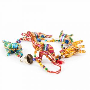 Decorative pendulum Fabrics Elephants