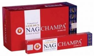 Golden Nag Incense Champa (12 packets)