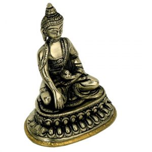 Little statue Buddha Akshobya - 10 cm (330 grams)
