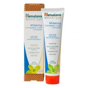Himalayas Rerbals Whitening Complete Care Toothpaste Peppermint