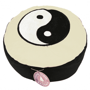 Meditation Cushion Yin Yang (black And White)