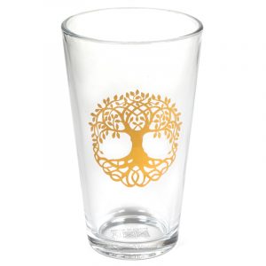 Drinking Glass Tree of Life Solid - 480 ml