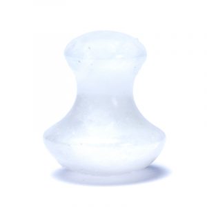 Massage Aid Rock Crystal in Mushroom Shape (4 x 3.5 cm)