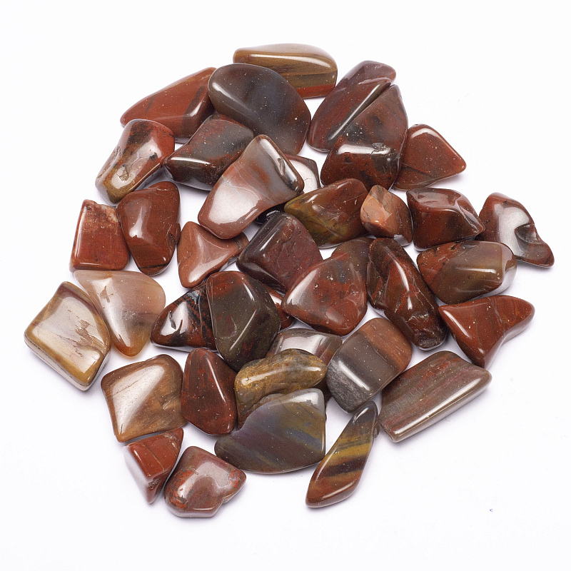 Petrified Wood Tumbled Stones AA Quality -- ±250g; ±2-3cm