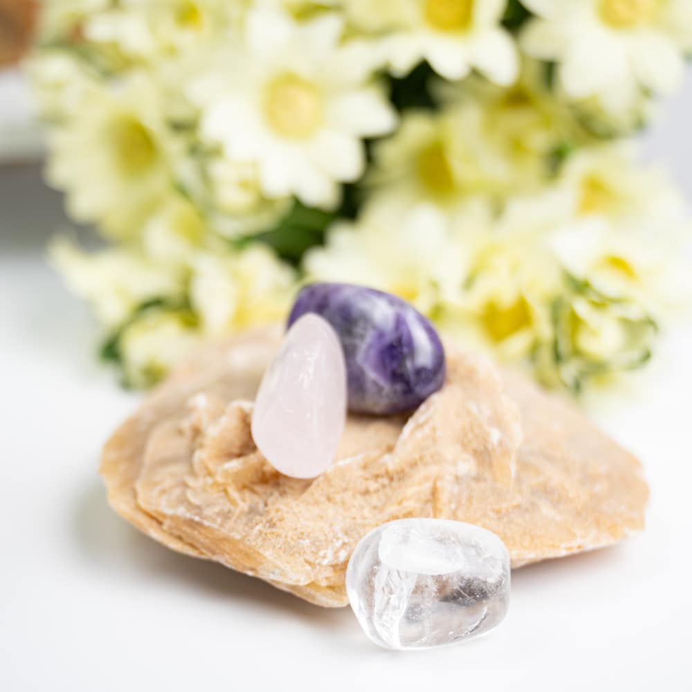 golden triangle tumbled stones gemstones