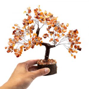 Gemstones Carnelian Tree - Spirituality - Large