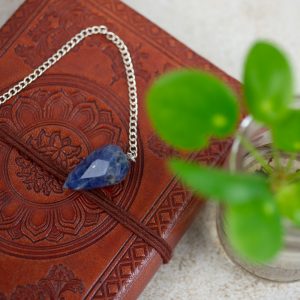 Pendulum Gemstone Sodalite Diamond Cut