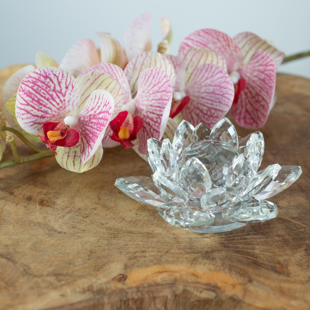 feng shui crystal lotus