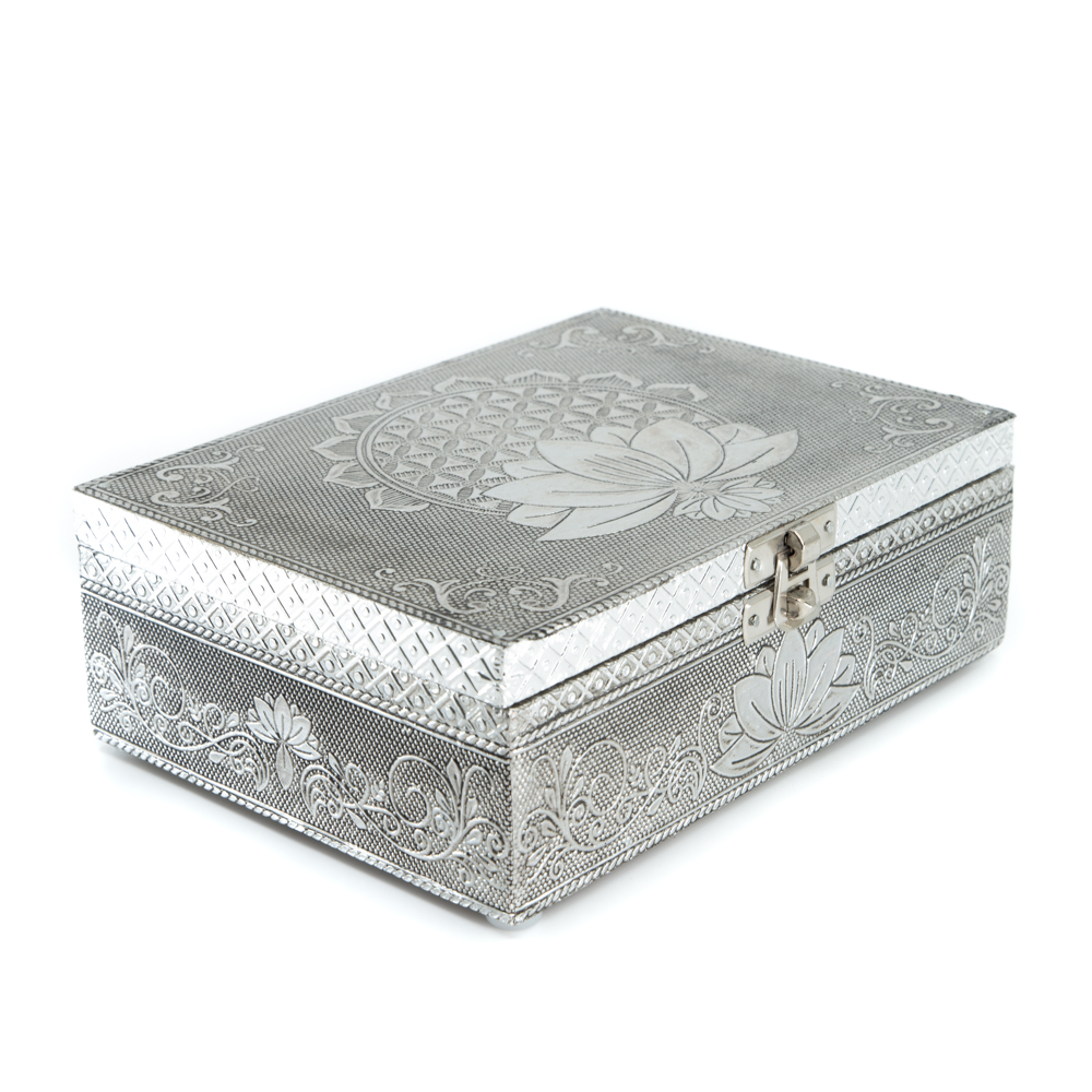 Tarot or Jewelry Box Lotus (17.5 cm)