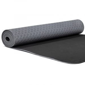 Yogi and Yogini Premium TPE Yoga Mat Anthracite - 950g