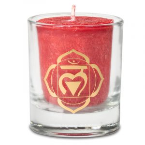 Votive Scented Candle 1st Chakra in Gift Box
