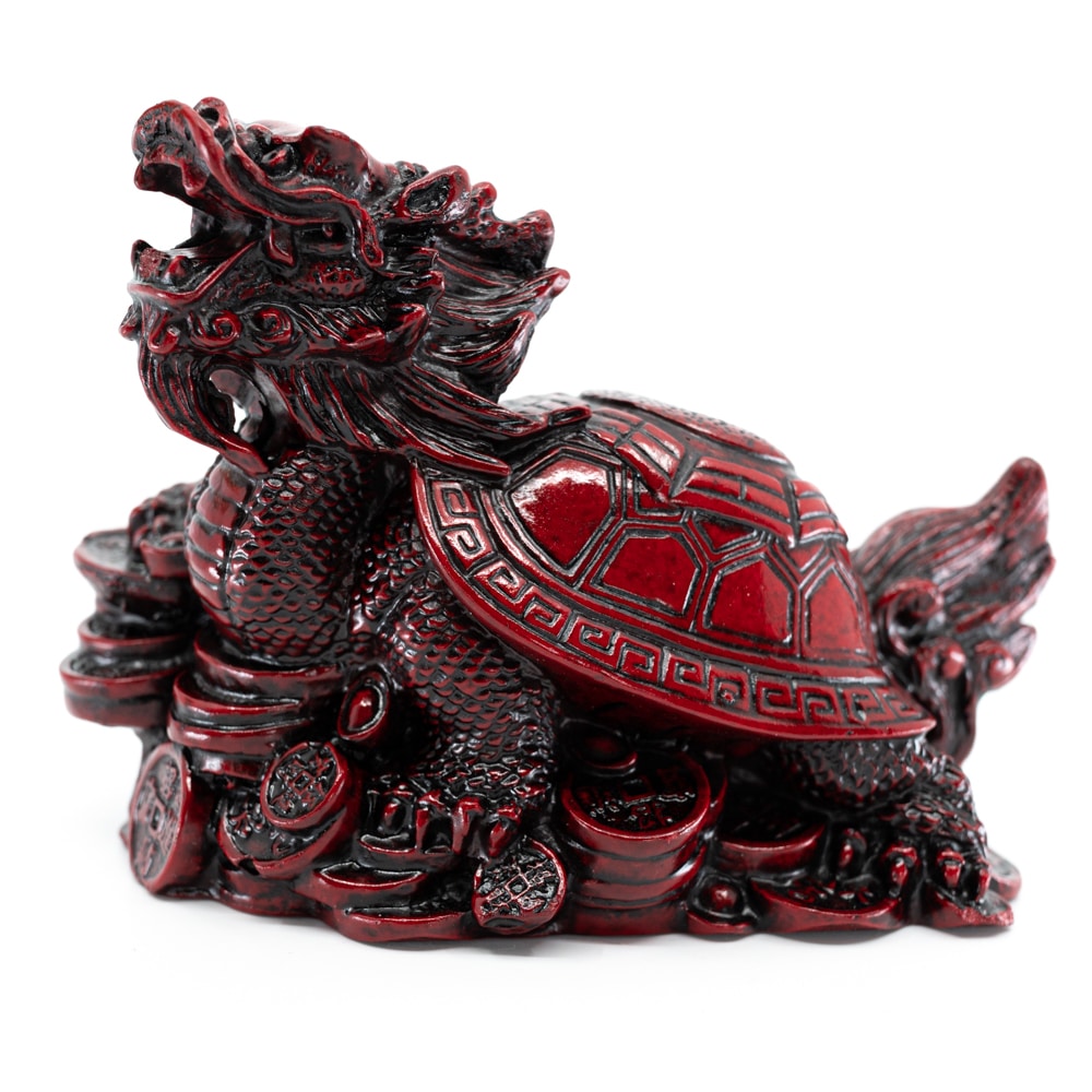 Feng Shui Statue - Dragon Turtle for Wealth (100 mm)