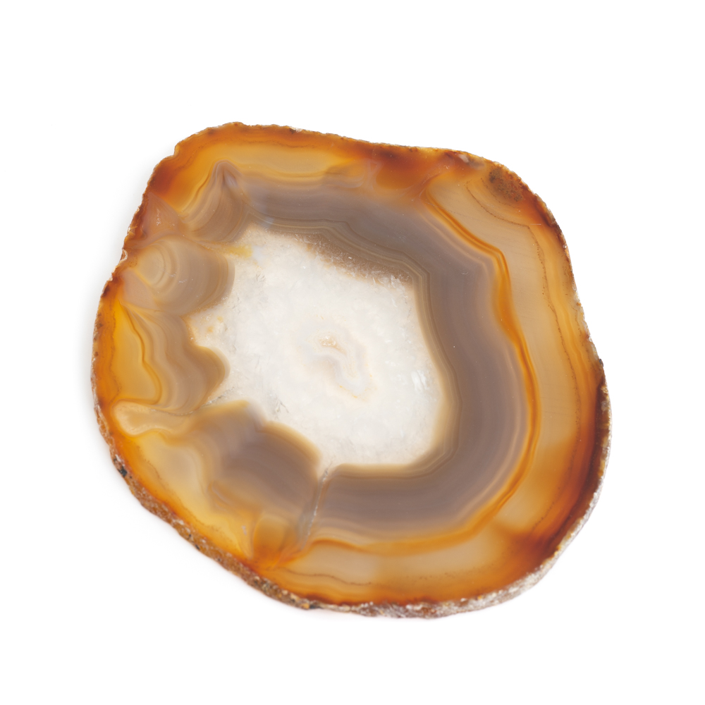 Coaster Natural Agate Slice Large (9- 12 cm)