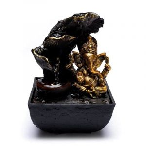 Ganesha Water Fountain  (13.3 x 13.3 x 19.5cm)
