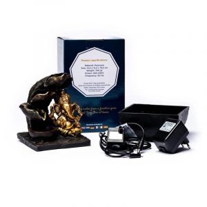 Ganesha Water Fountain  (13.3 x 13.3 x 19.5cm)