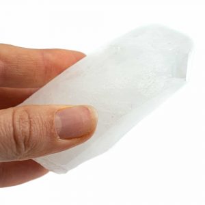 Raw Rock Crystal Gemstone Point 5 - 8 cm