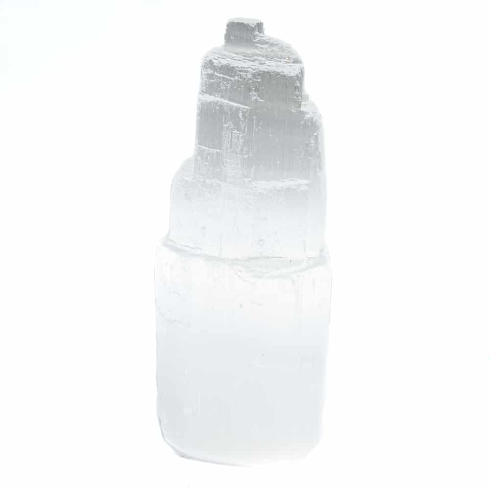 Selenite Tower 'Iceberg' 10 cm