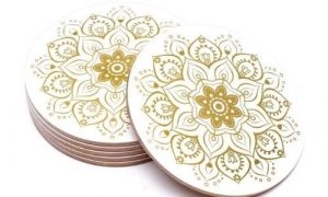 Mandala Coasters