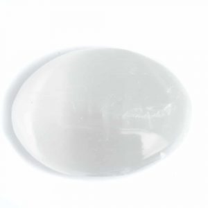 Pocket Stone White Selenite 50 mm
